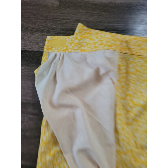 Ripskirt Hawaiian Wrap Skirt Floral Aloha Yellow Women Adjustable Waist M/L - Picture 4 of 12